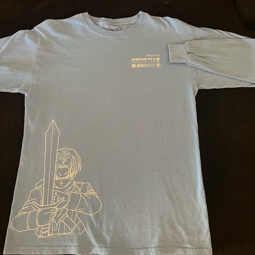Baby blue primitive long sleeve